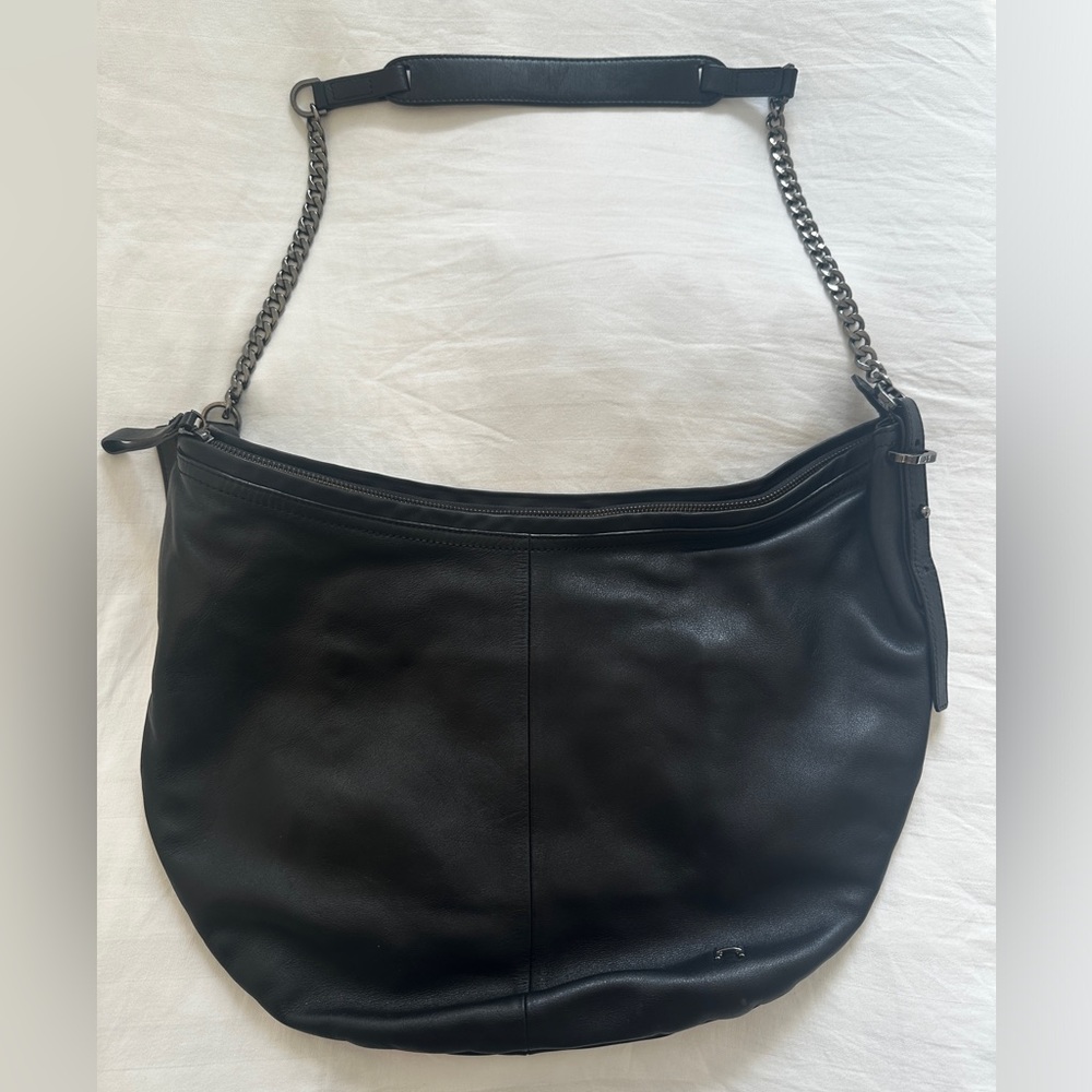 PRICE DROP! Black Halston Heritage Hobo Bag